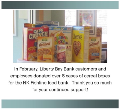 Liberty Bay Bank February 2014 Results NK Fishline